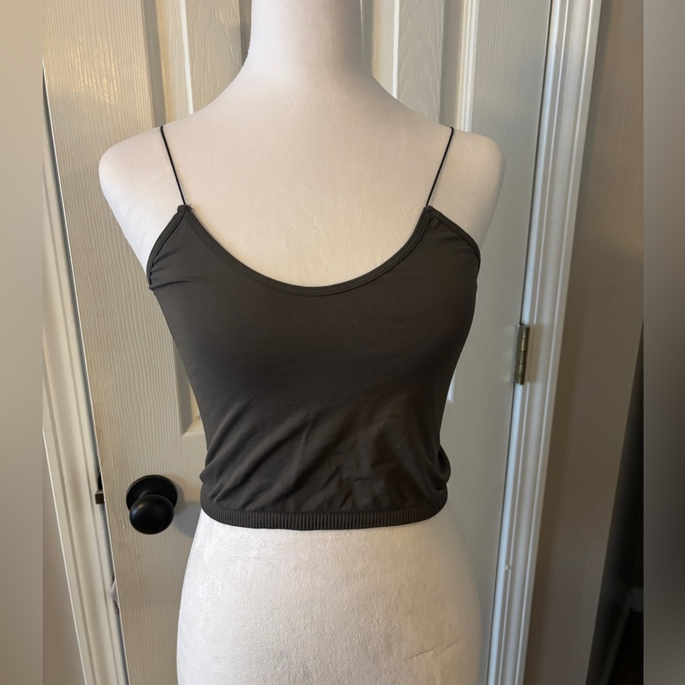 Free People Micro Strap Cropped Tank size M/L